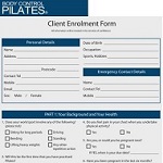 Enrolment form
